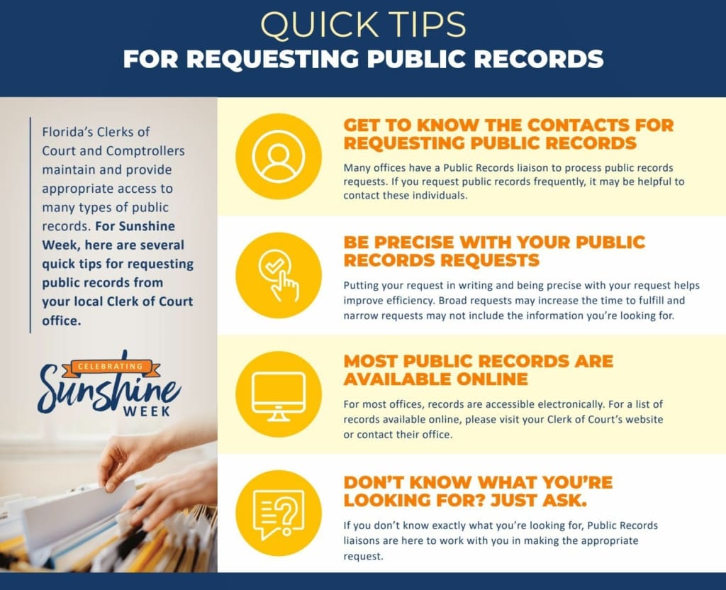 Quick Tips for Requesting Public Records