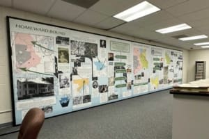 History display inside Recording Department
